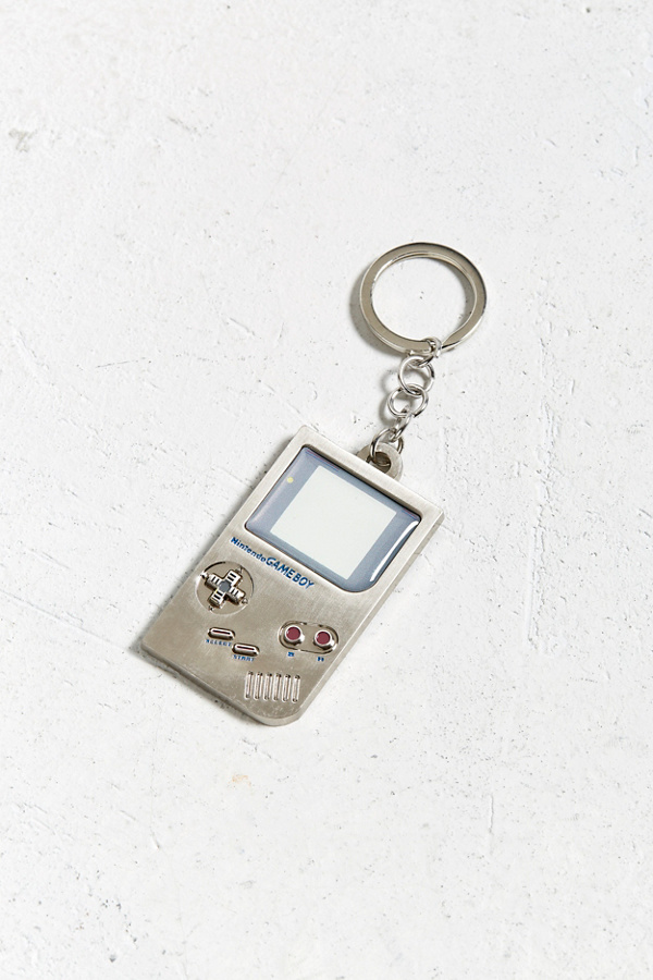 GameBoy Glossy Charm Keychain Urban Outfitters