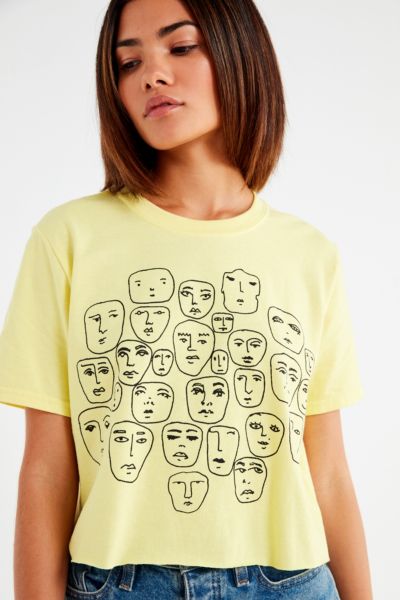 urban outfitters yellow shirt