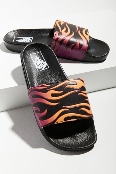 vans flame slides