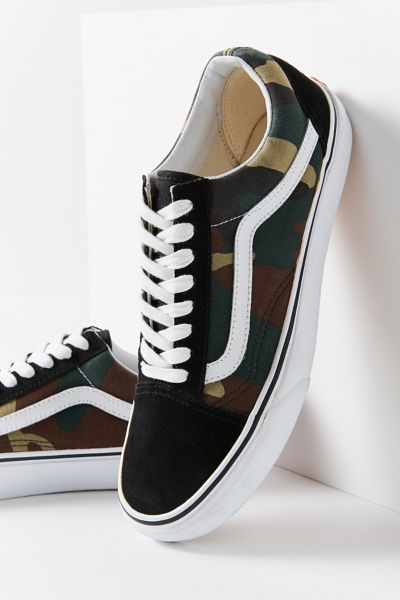 vans old skool woodland camo