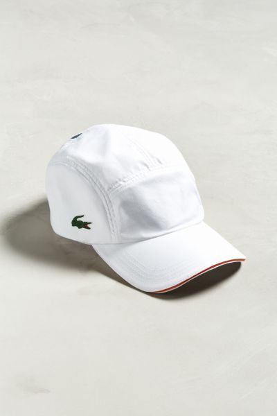 lacoste 5 panel cap