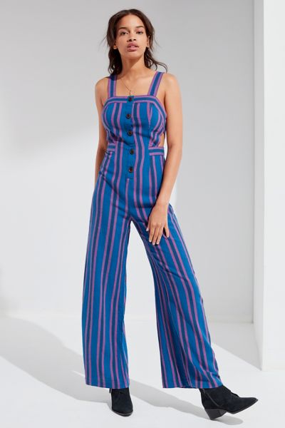 urban outfitters blue jumpsuit