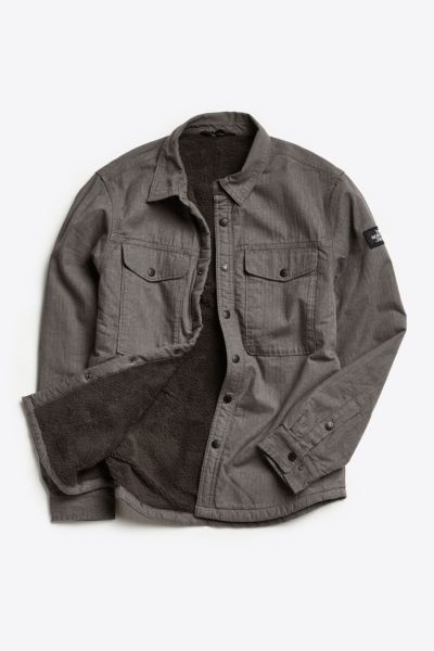the north face campground sherpa shirt jacket