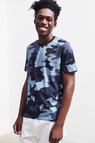 lacoste camo t shirt