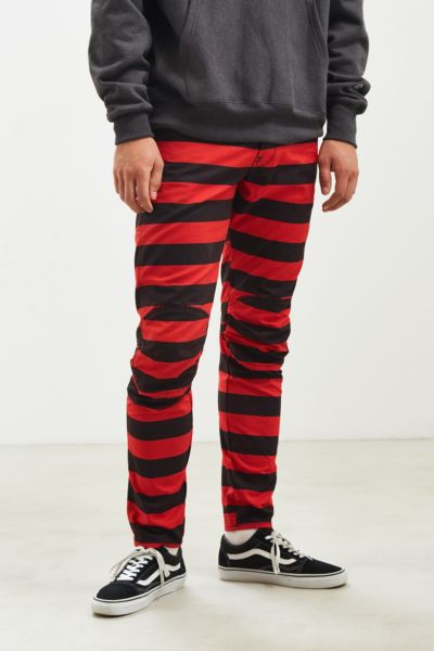 g star striped pants