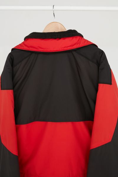 the north face red puffer