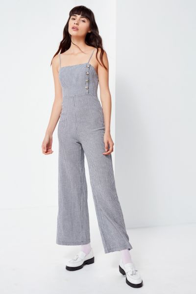 linen jumpsuit with buttons