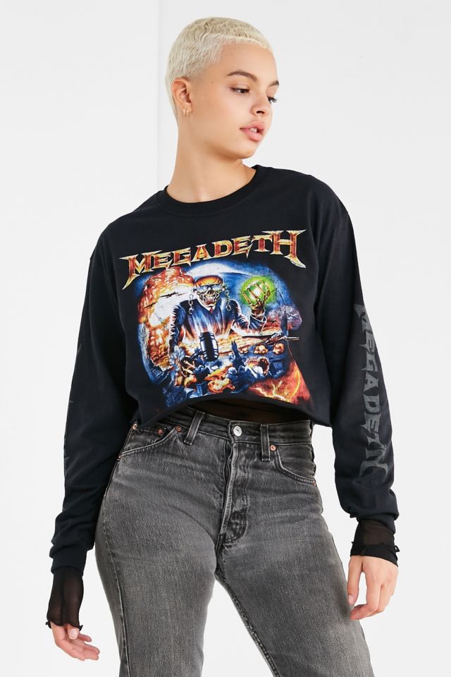 long sleeve megadeth shirt