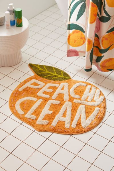 shaped bath mats