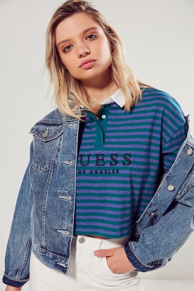 guess rugby shirt