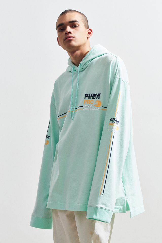 Puma Fenty By Rihanna Gathered Hoodie Sweatshirt Urban Outfitters