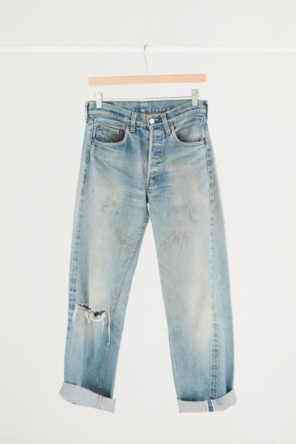 Vintage Levi’s Redline Distressed Selvedge Jean | Urban Outfitters