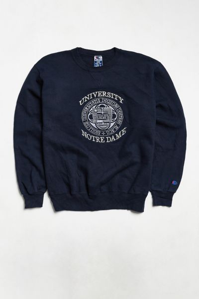 notre dame champion crewneck