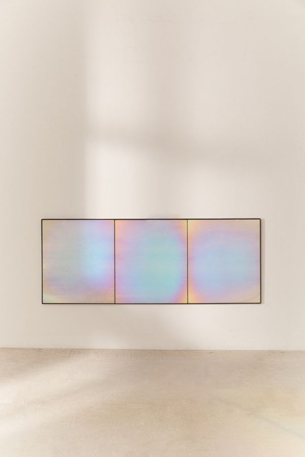 Rainbow Iridescent Headboard | Urban Outfitters