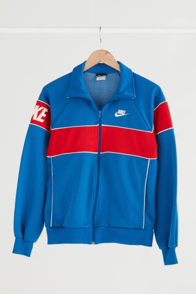 red white blue nike windbreaker