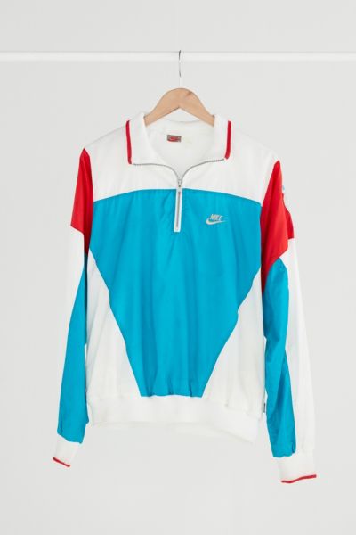 nike windbreaker turquoise