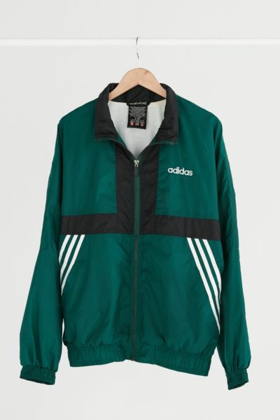 Vintage adidas Green Windbreaker Jacket 