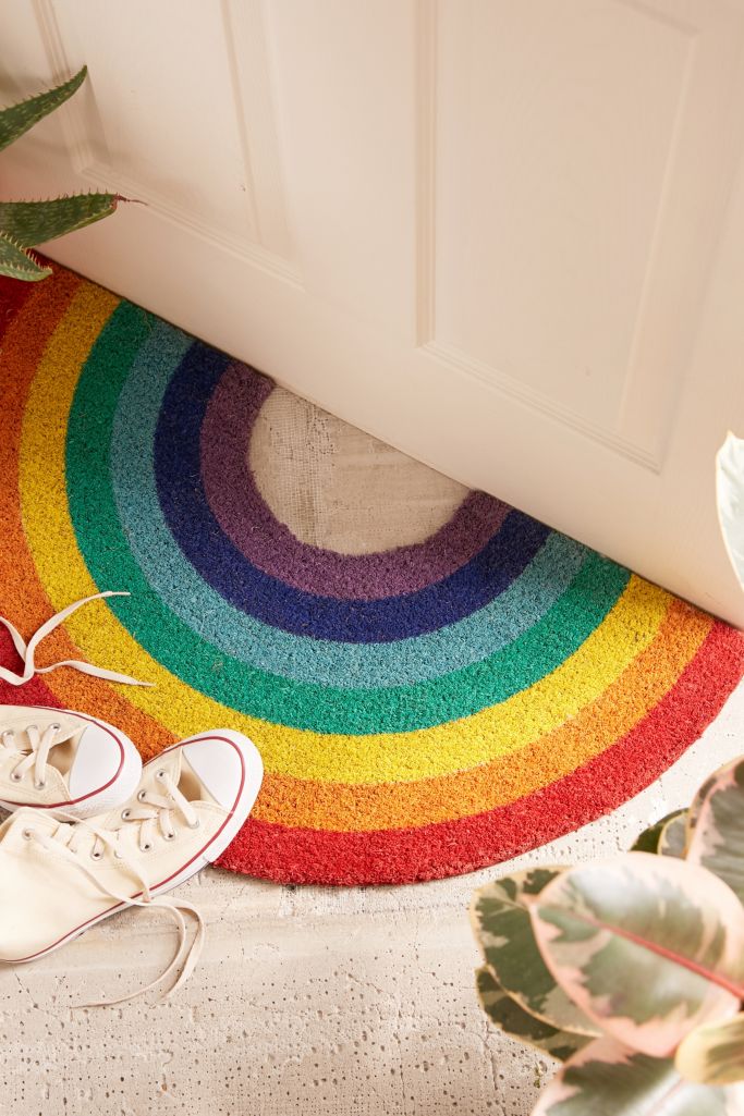 Sunnylife Rainbow Doormat Urban Outfitters