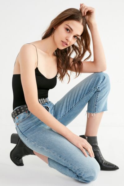 levis wedgie jeans rough tide