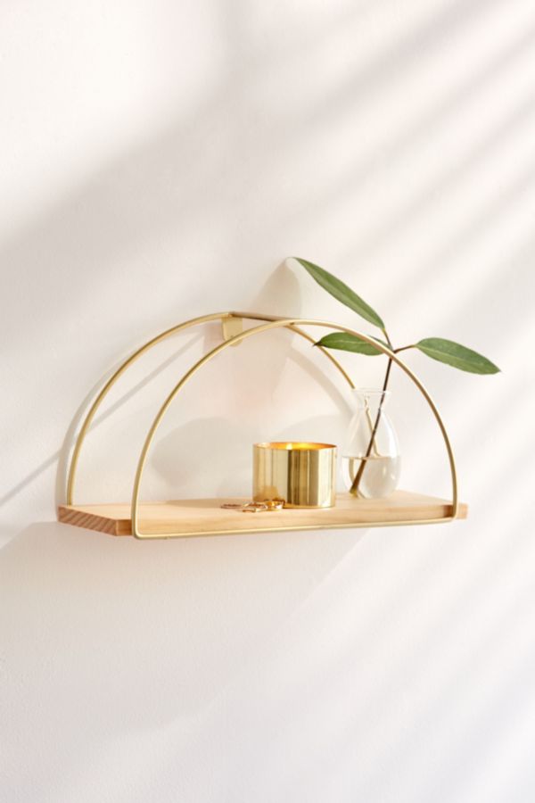 Darby Half Circle Wall Shelf Urban Outfitters