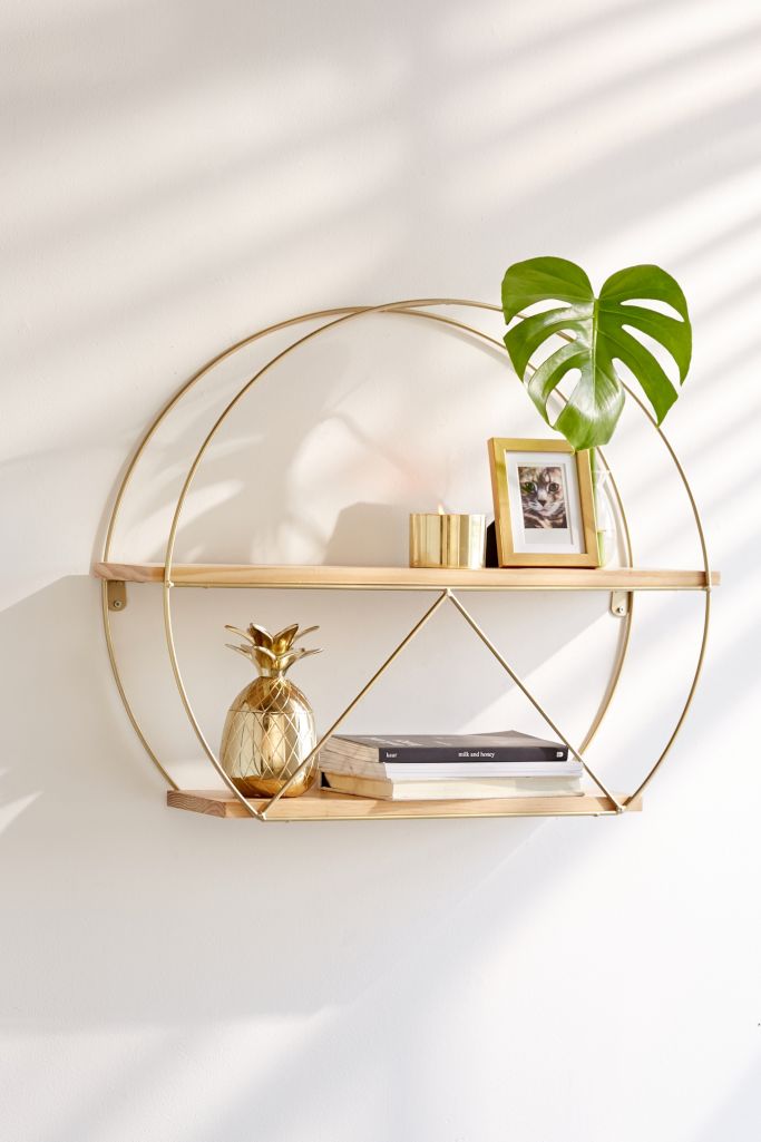 Tabby Circle Wall Shelf Urban Outfitters