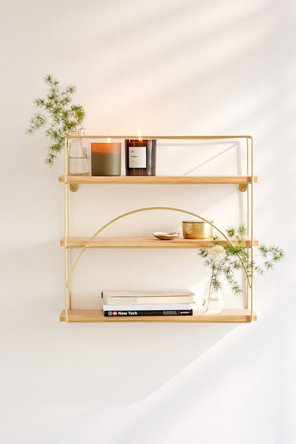 Slide View: 2: Lauren Wall Shelf