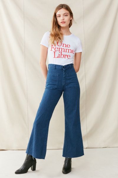 urban outfitters flare jeans