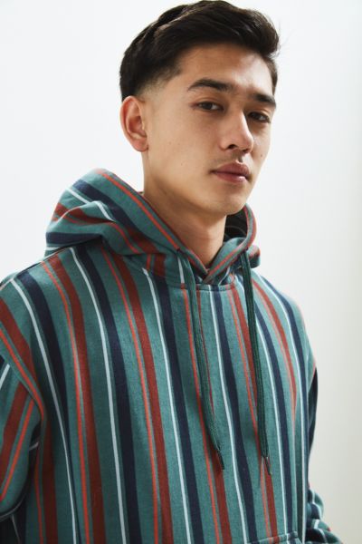 urban outfitters striped hoodie