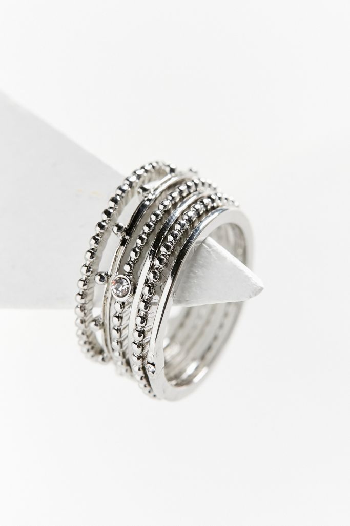 Essential Stacking Ring Set Urban Outfitters