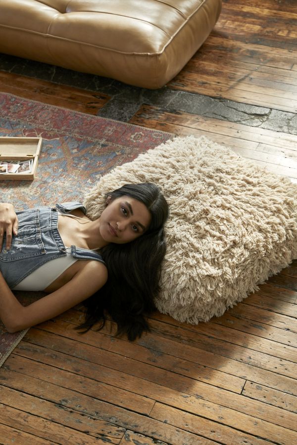 Amped Shag Floor Pillow Urban Outfitters