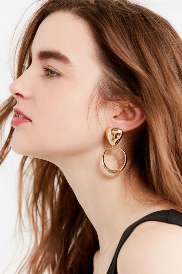 Cleo Statement Hoop Earring Urban Outfitters