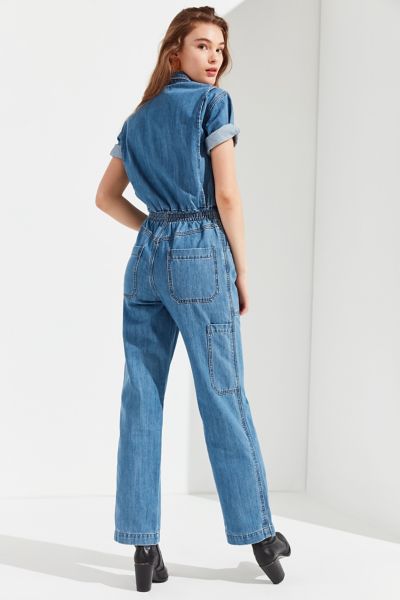 denim jumpsuit urban outfitters