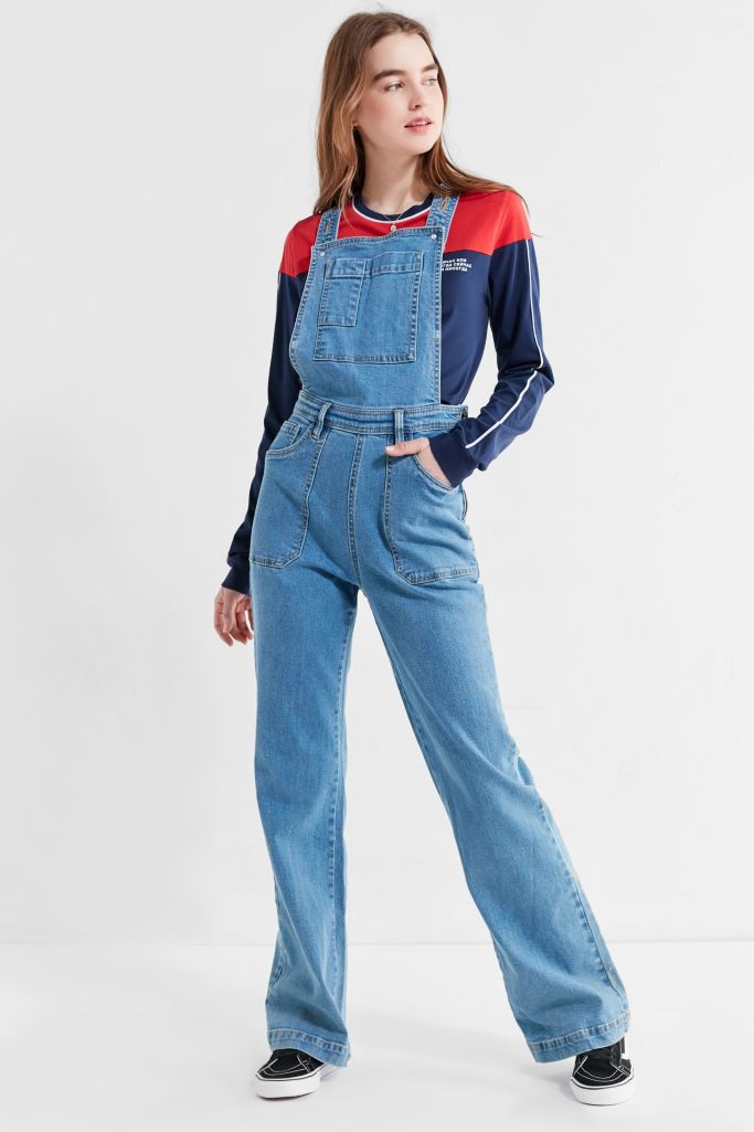 LF Markey Flare Denim Overall – Light Blue | Urban Outfitters