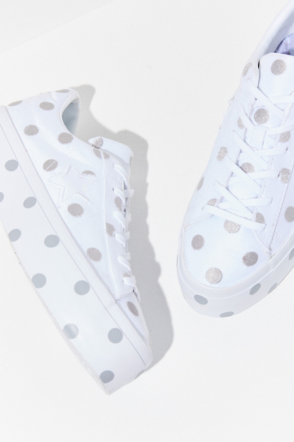 Converse One Star Polka Dot Platform Sneaker Urban Outfitters Canada