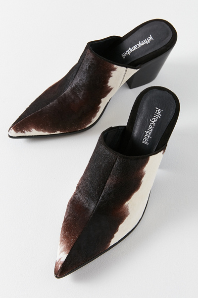 calf hair mules
