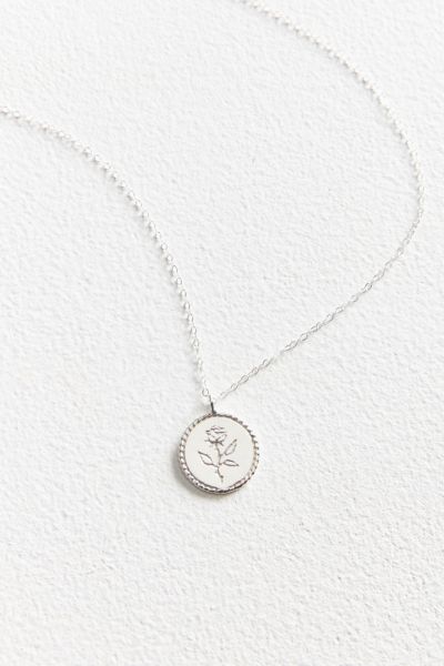 Wolf Circus Rose Coin Pendant Necklace | Urban Outfitters Canada