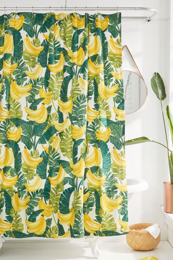 Slide View: 1: Allover Fruits Shower Curtain