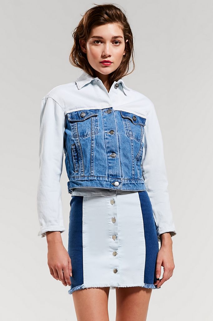 Tach Clothing Button-Down Denim Skirt | Urban Outfitters
