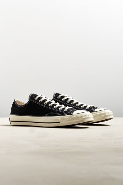 converse black chuck 70 low sneakers