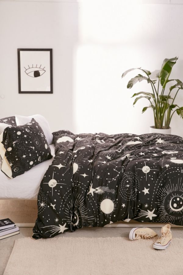 Heather Dutton For Deny Solar System Duvet Cover Urban Outfitters