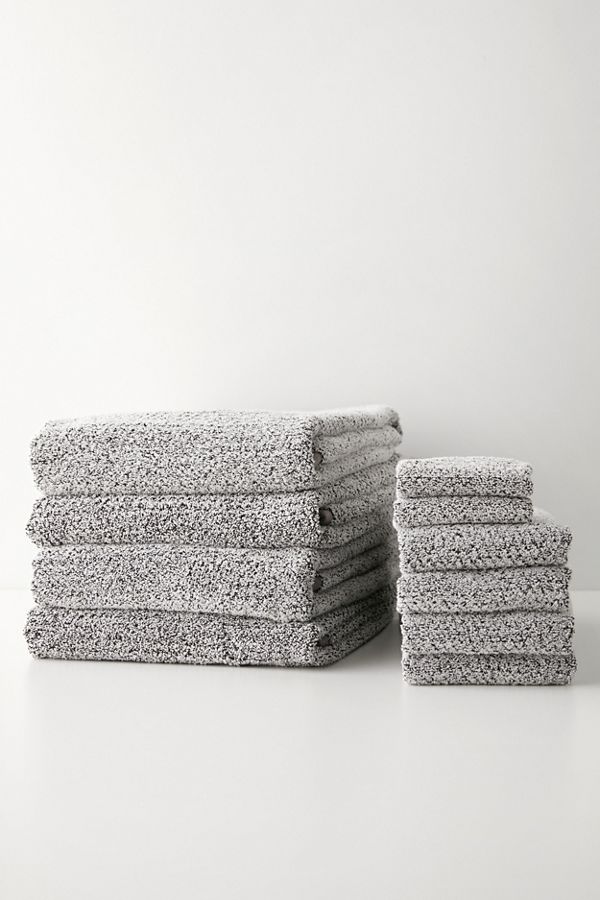 Slide View: 1: Everplush 10-Piece Diamond Jacquard Bath Towel Set