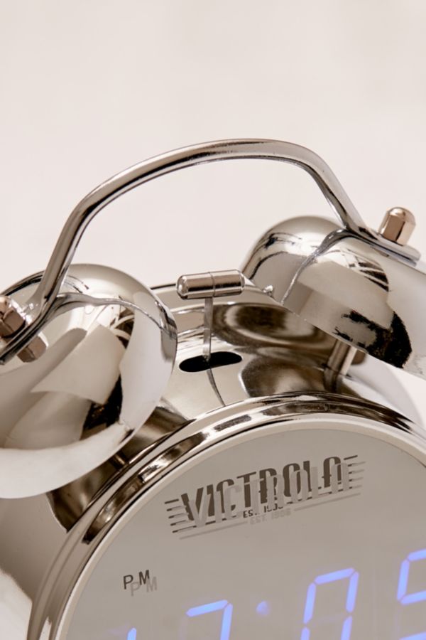 Victrola Retro Chrome Digital Alarm Clock Urban Outfitters