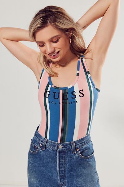 guess white bodysuit