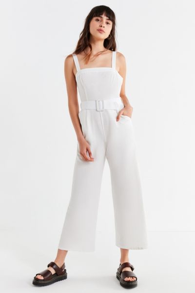 urban outfitters jean jumpsuit