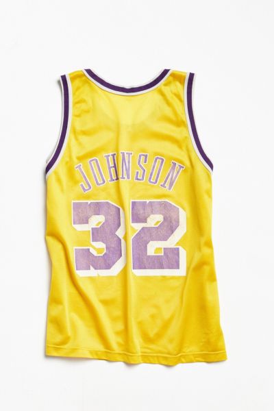 magic johnson champion jersey