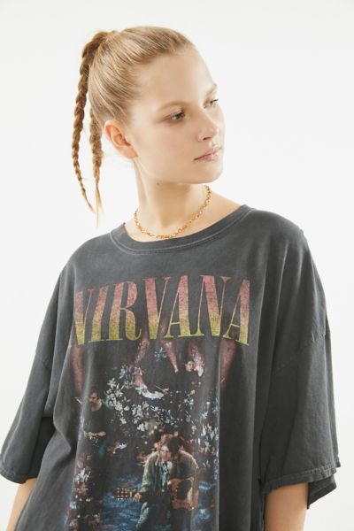 nirvana t shirt urban outfitters