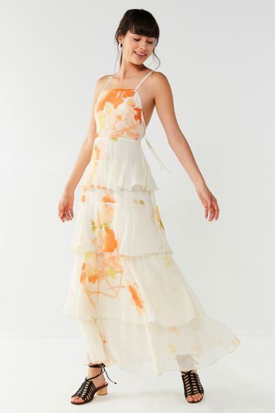 urban outfitters floral maxi dress