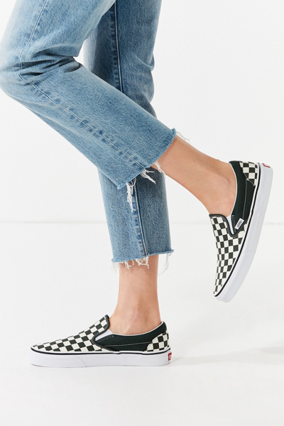 classic slip on checkerboard