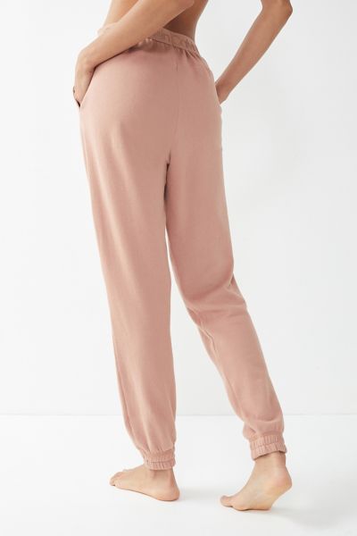 calvin klein tonal logo band jogger pant