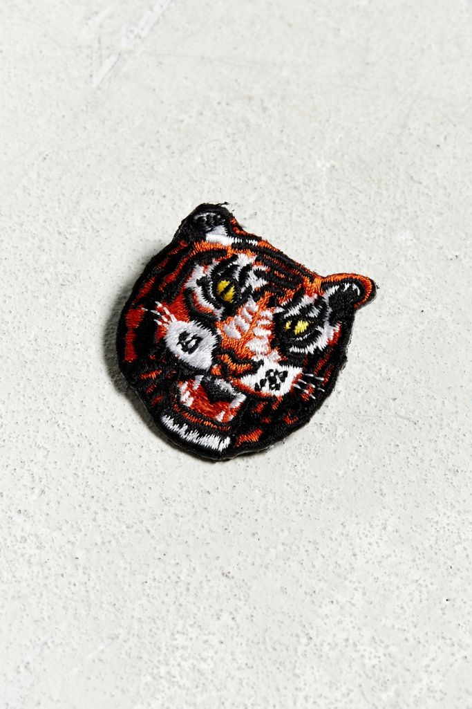 Embroidered Tiger Pin Urban Outfitters
